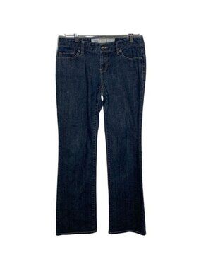 LOFT Curvy Bootcut Jeans Women’s Size 4 Dark Wash Stretch